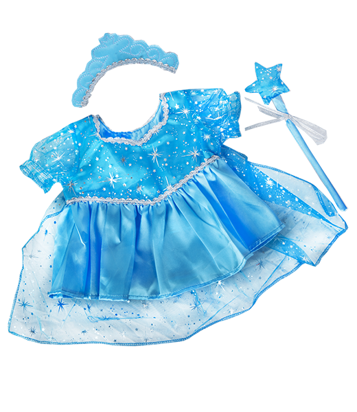 Blue Snow Princess Gown 8 Inch