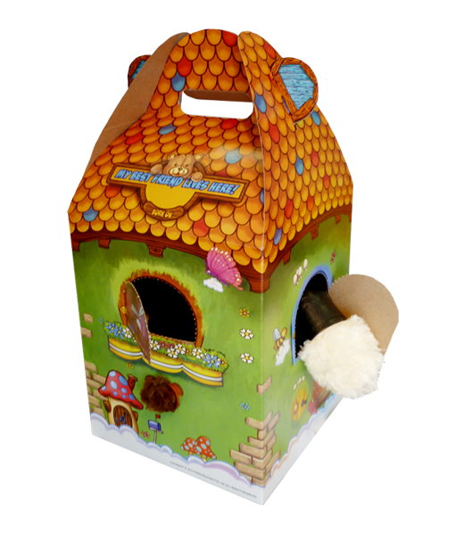 Carry Home Box Critter Cottage For 8 Inch Toys