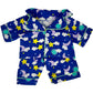 Soft flannel pajamas for 16-inch stuffed animals, cozy plush sleepwear