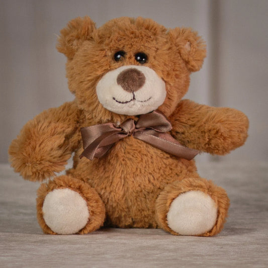 6 Inch Cute Teddy Trio Brown – Soft, Adorable Plush Bears for Kids