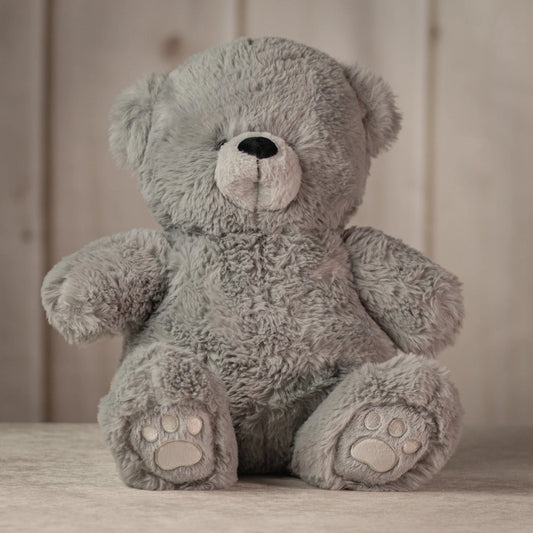 18 Inch Big Fluffy Gray Bear Quartet – Soft Plush Teddy Bears