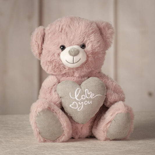 9 Inch Blushing Valentine Bear – Soft Teddy Bear Gift