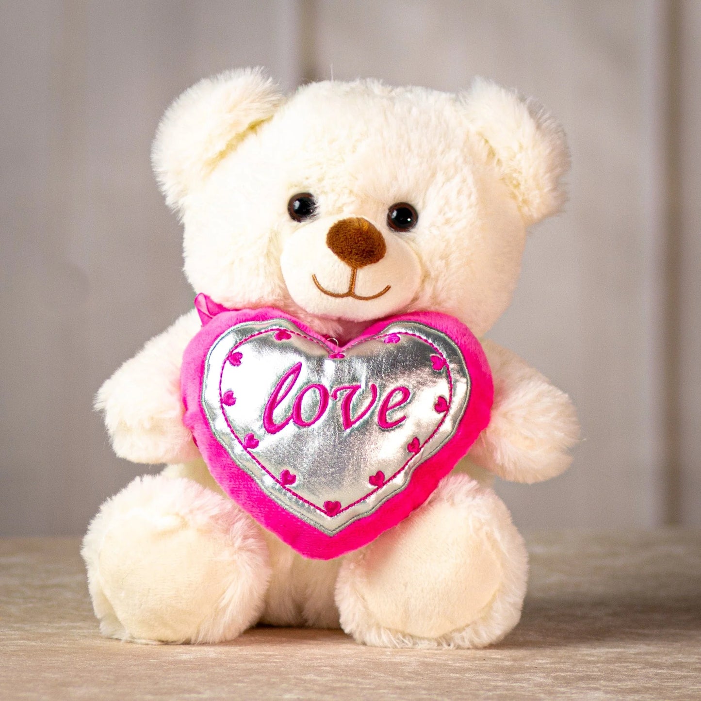 9.5 Inch Shine On Valentine Bear -  Gift for Loved Ones