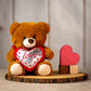 9.5 Inch Shine On Valentine Bear - Soft & Adorable Gift