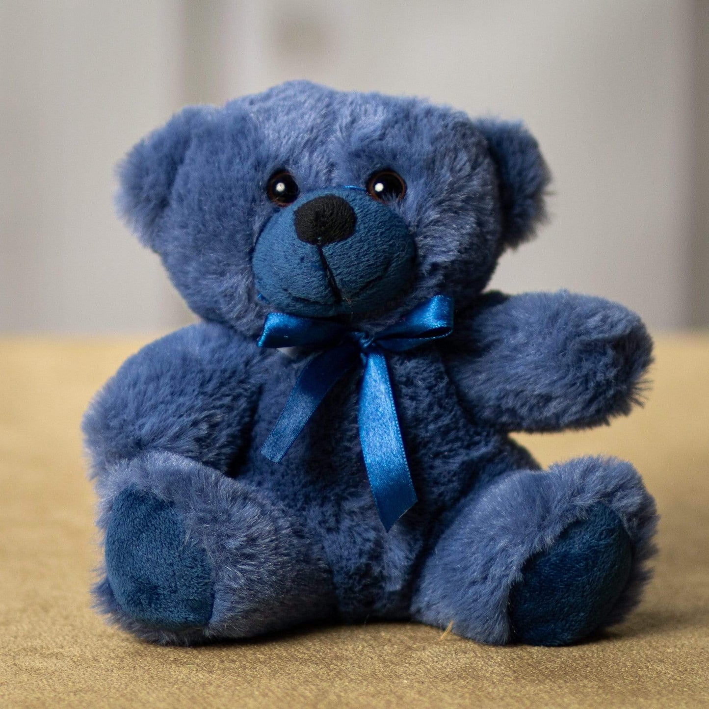 6 Inch Starlight Blue Colorama Bear - Soft Plush Toy for Collectors & Gifts