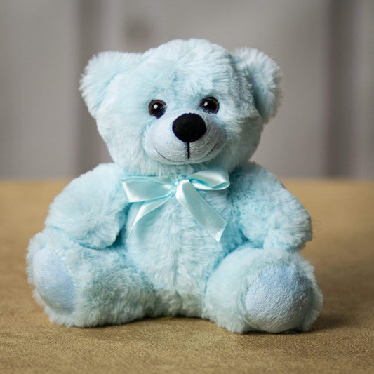 6 Inch Big Sky Blue Colorama Bear – Soft, Cute Plush Stuffed Animal