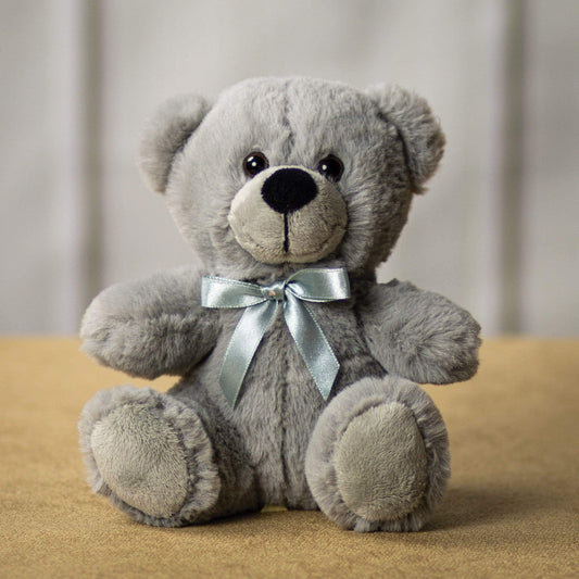 6 Inch Smoky Mountain Gray Colorama Bear – Plush Stuffed Animal Toy