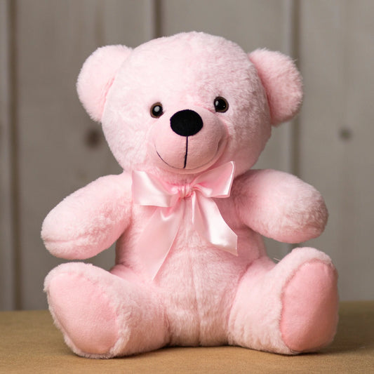 14 Inch Cotton Candy Pink Colorama XL Bear - Soft Plush Stuffed Animal