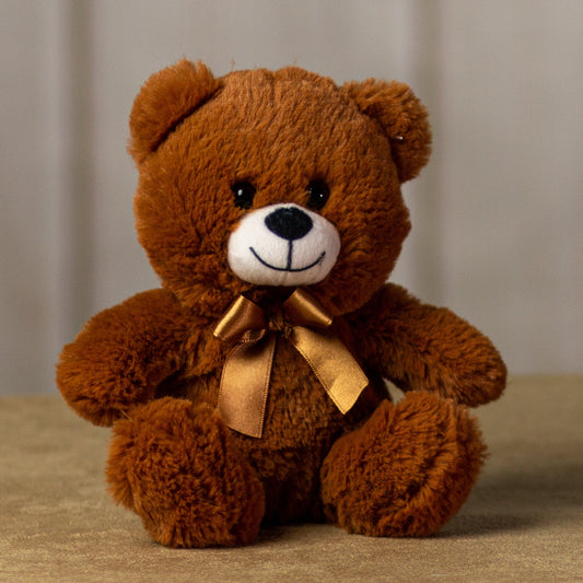 7 Inch Small Brown Basic Bear – Soft Plush Toy for Collectors & Gifting