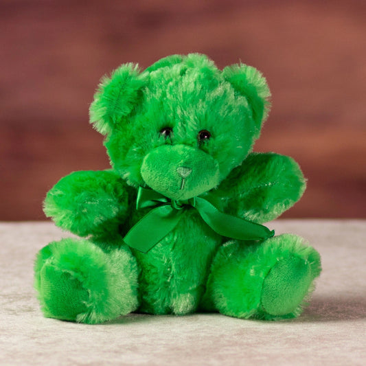 6 Inch Green Bright & Cheery Bears – Adorable Plush Toys