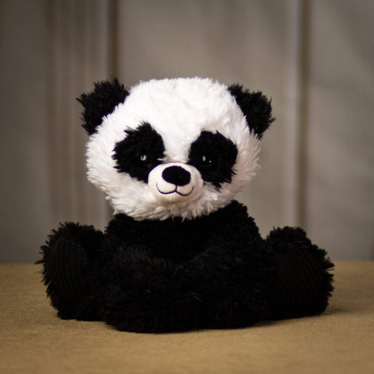 9.5 Inch Scruffy Cuddly Panda Plush - Soft, Adorable Toy