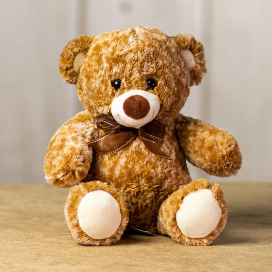 10 Inch Two-Toned Teddy Bear - Soft & Cuddly Plush Toy for Kids