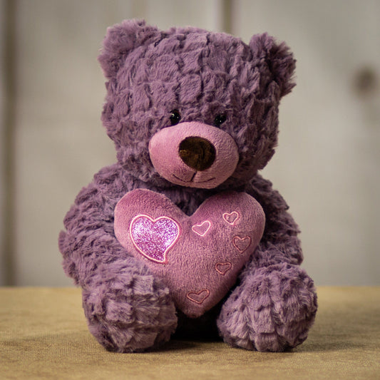 10 Inch Violet Bear - Cute Plush Teddy Gifts