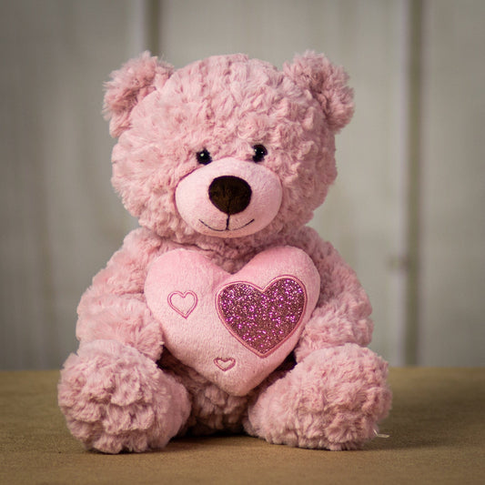 10 Inch Rose Bear - Cute Plush Teddy Gifts